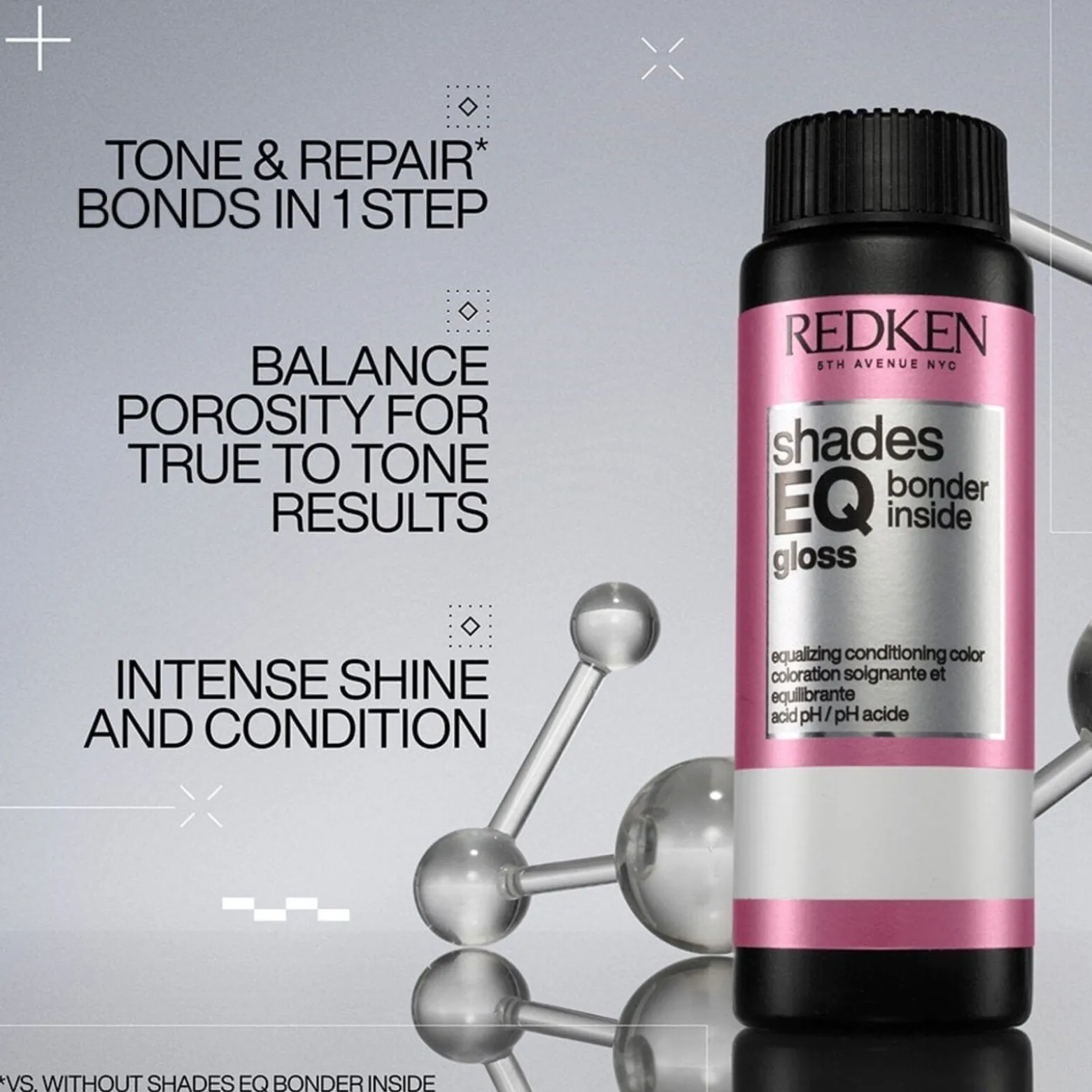 Redken Shades EQ Gloss Bonder Inside Demi-Permanent Hair Dye 08NV Lavender Jewel 60ml (2floz)