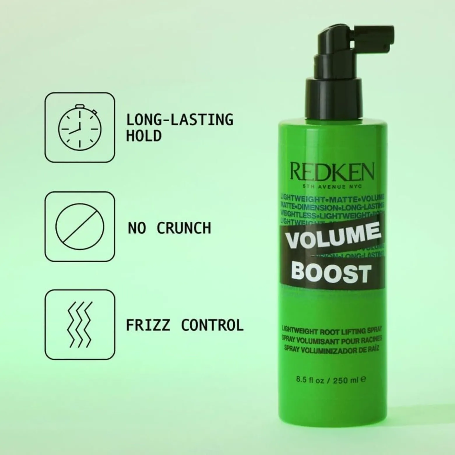 Redken Volume Boost Lightweight Root Lifting Spray 250ml (8.5floz)
