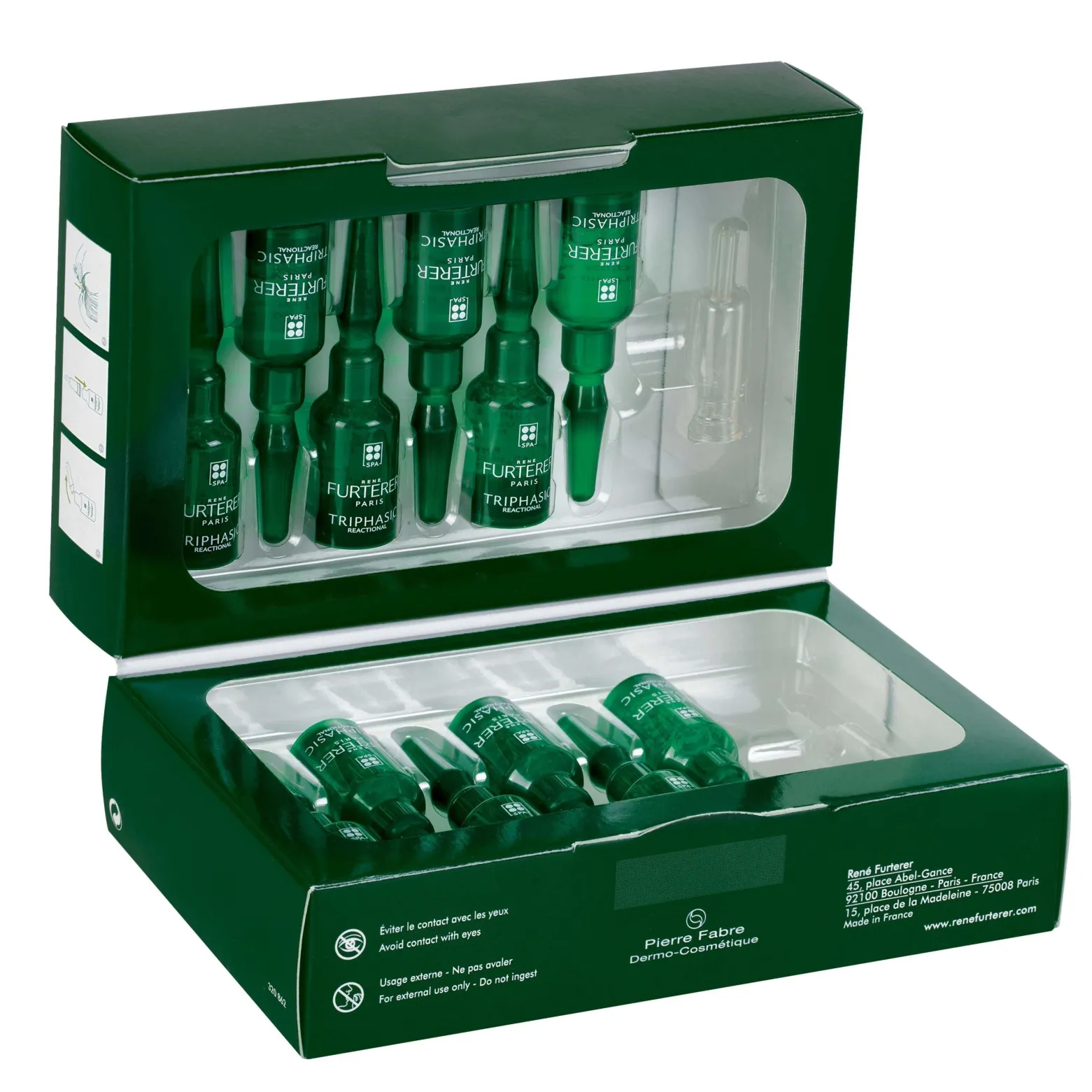 René Furterer Triphasic Reactional Anti Hair Loss Serum 12x5ml (12x0.17floz)