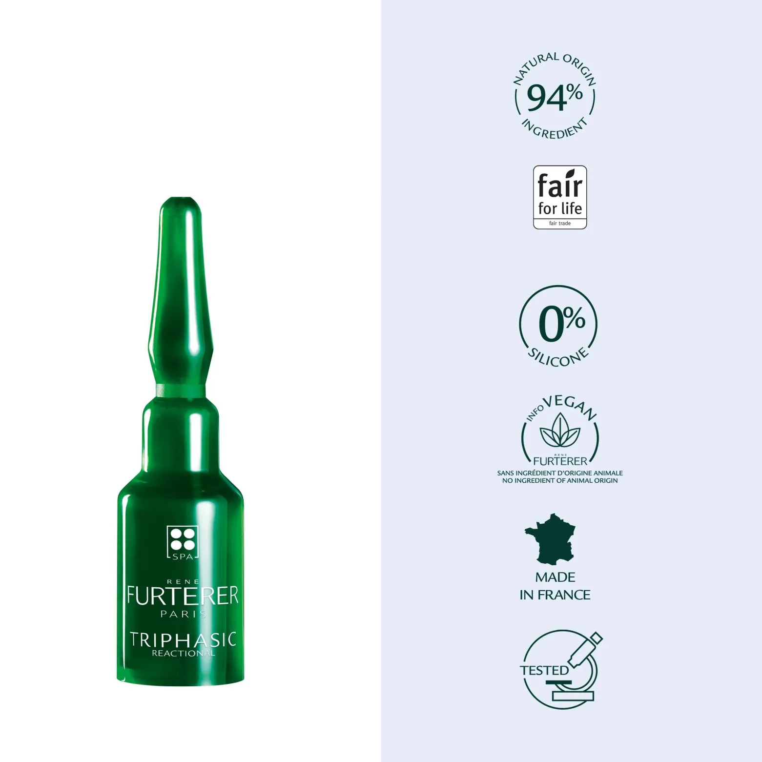 René Furterer Triphasic Reactional Anti Hair Loss Serum 12x5ml (12x0.17floz)