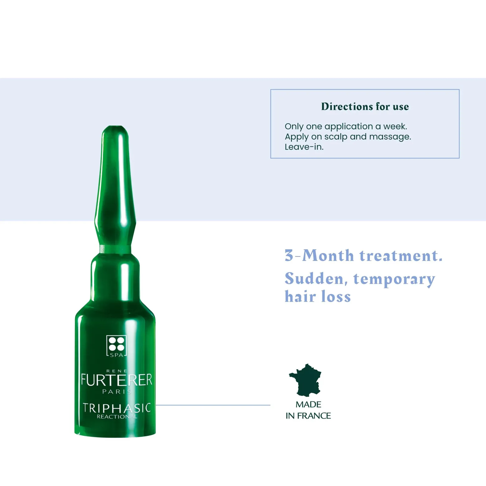 René Furterer Triphasic Reactional Anti Hair Loss Serum 12x5ml (12x0.17floz)