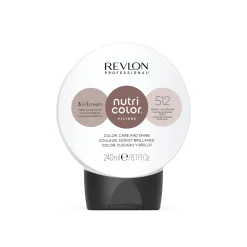 Revlon Professional Nutri Color Filters 3-In-1 Cream Hair Dye 512 Pearly Ash Brown 240ml (8.1floz)