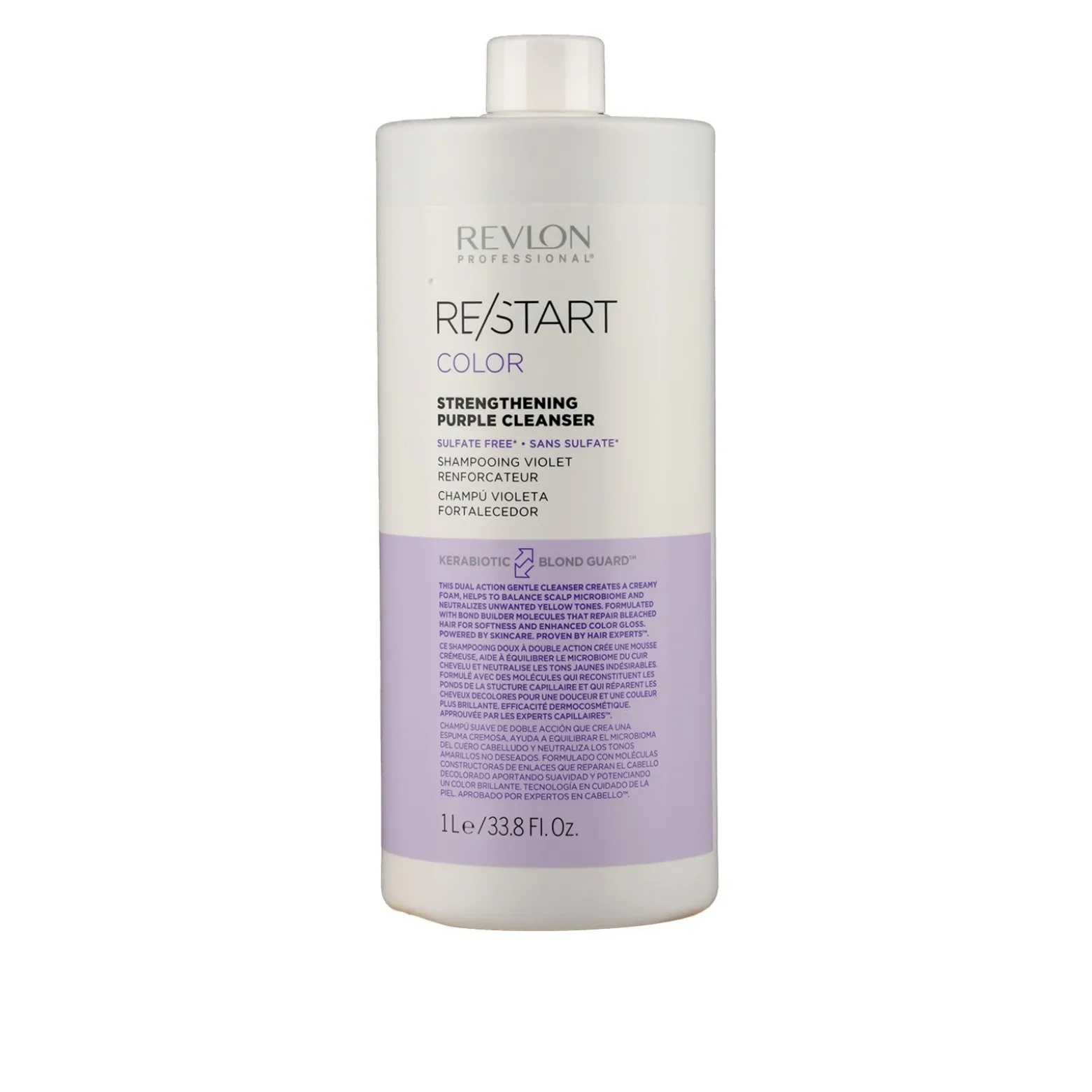 Revlon Professional Re/Start Color Strengthening Purple Cleanser Shampoo 1L (33.8 fl oz)
