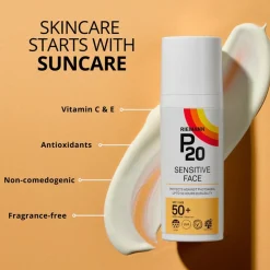 Riemann P20 Sensitive Face Sunscreen SPF50+ 50g (1.76oz)