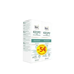 RoC Keops Deo Roll-On 30ml Anti-Perspirant x2 (2x1.01fl oz)