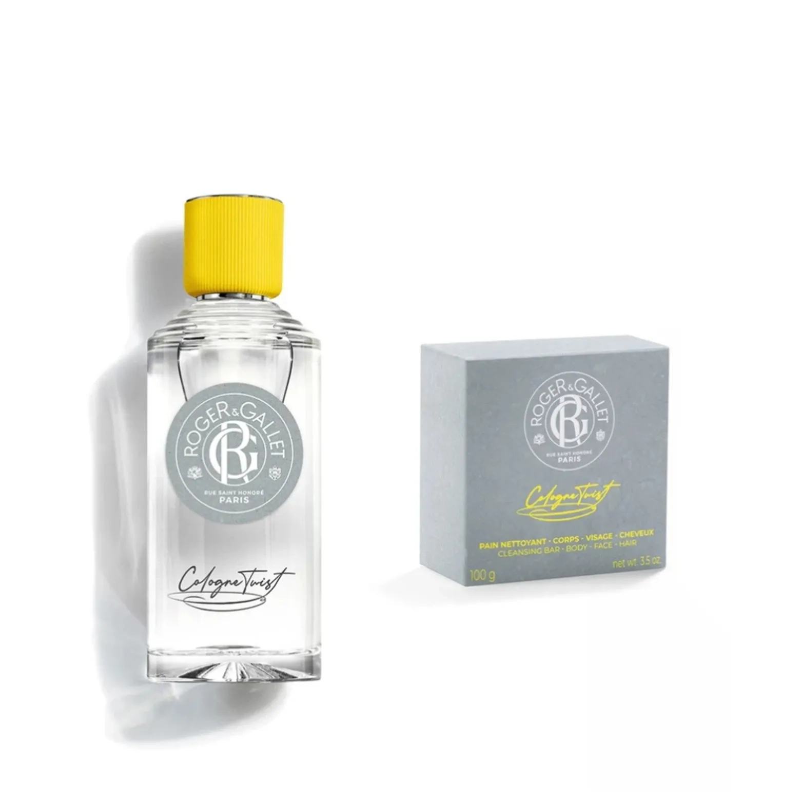 Roger&Gallet Cologne Twist Eau de Cologne & Cleansing Bar Set