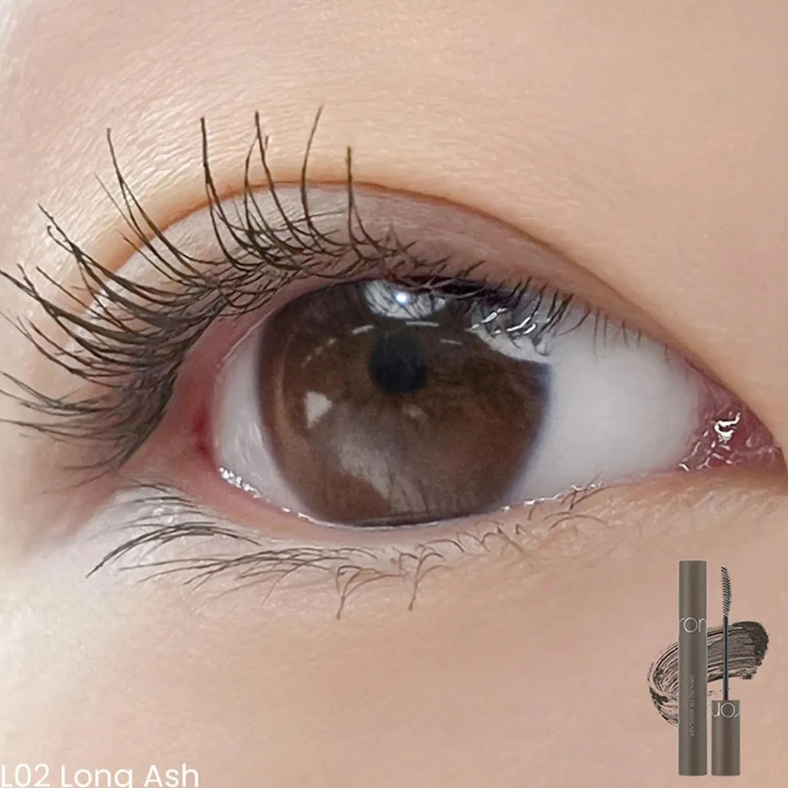 Romand Han All Fix Mascara L02 Long Ash 7g (0.24oz)