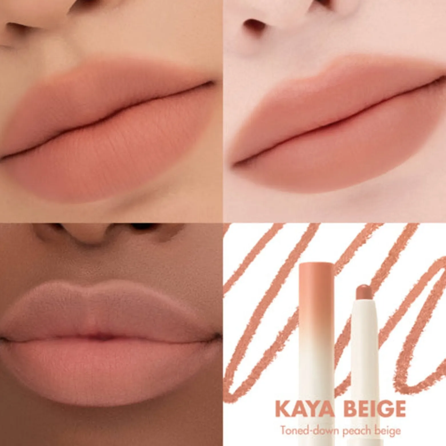 Romand Lip Mate Pencil 03 Kaya Beige 0.5g (0.17oz)