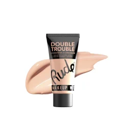Rude Cosmetics Double Trouble Foundation + Concealer Fair 04 30ml (1.01floz)