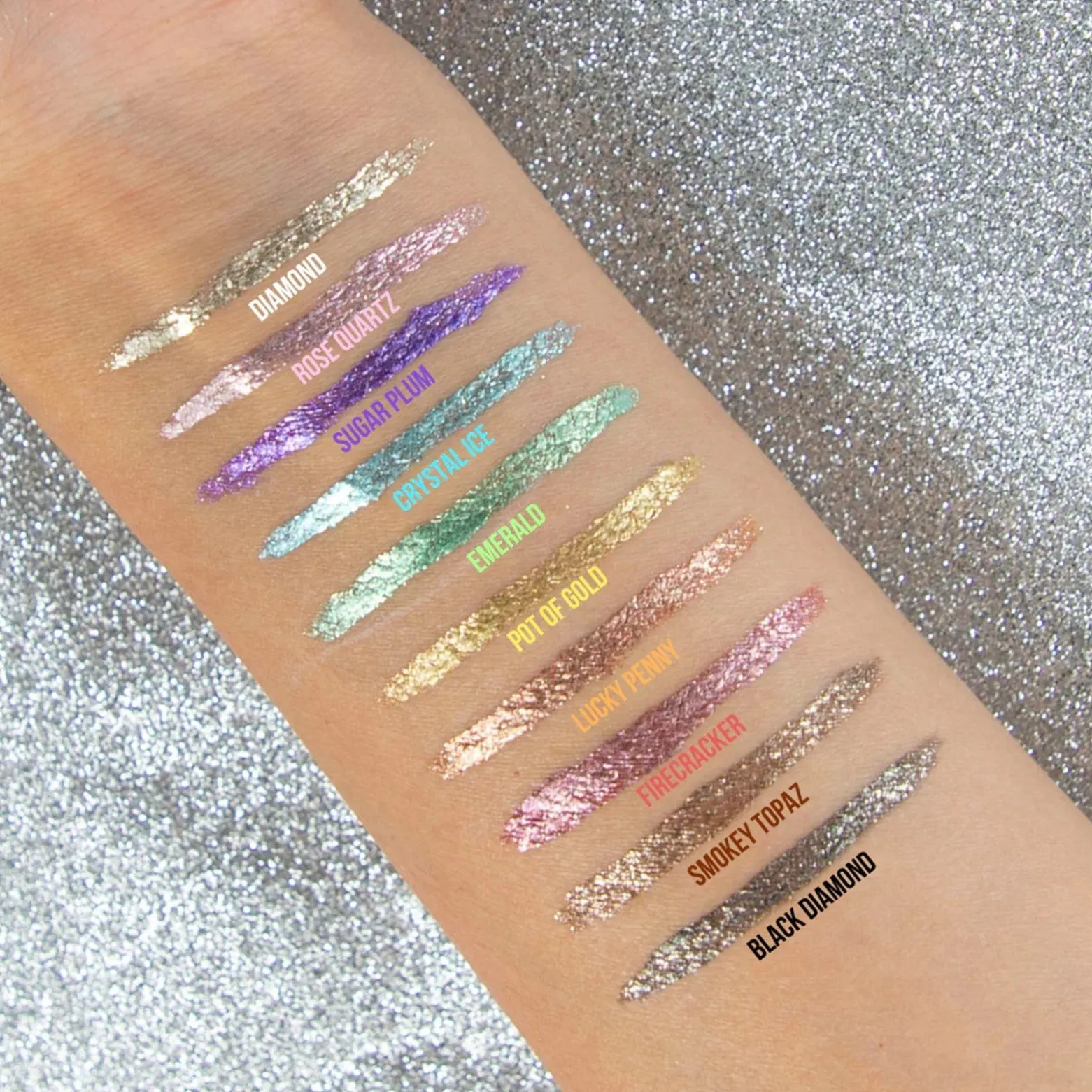 Rude Cosmetics Gimme Shimmer Liner Firecracker 2.5g (0.88oz)