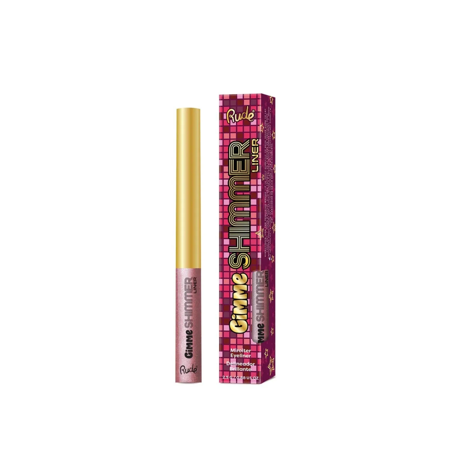 Rude Cosmetics Gimme Shimmer Liner Firecracker 2.5g (0.88oz)