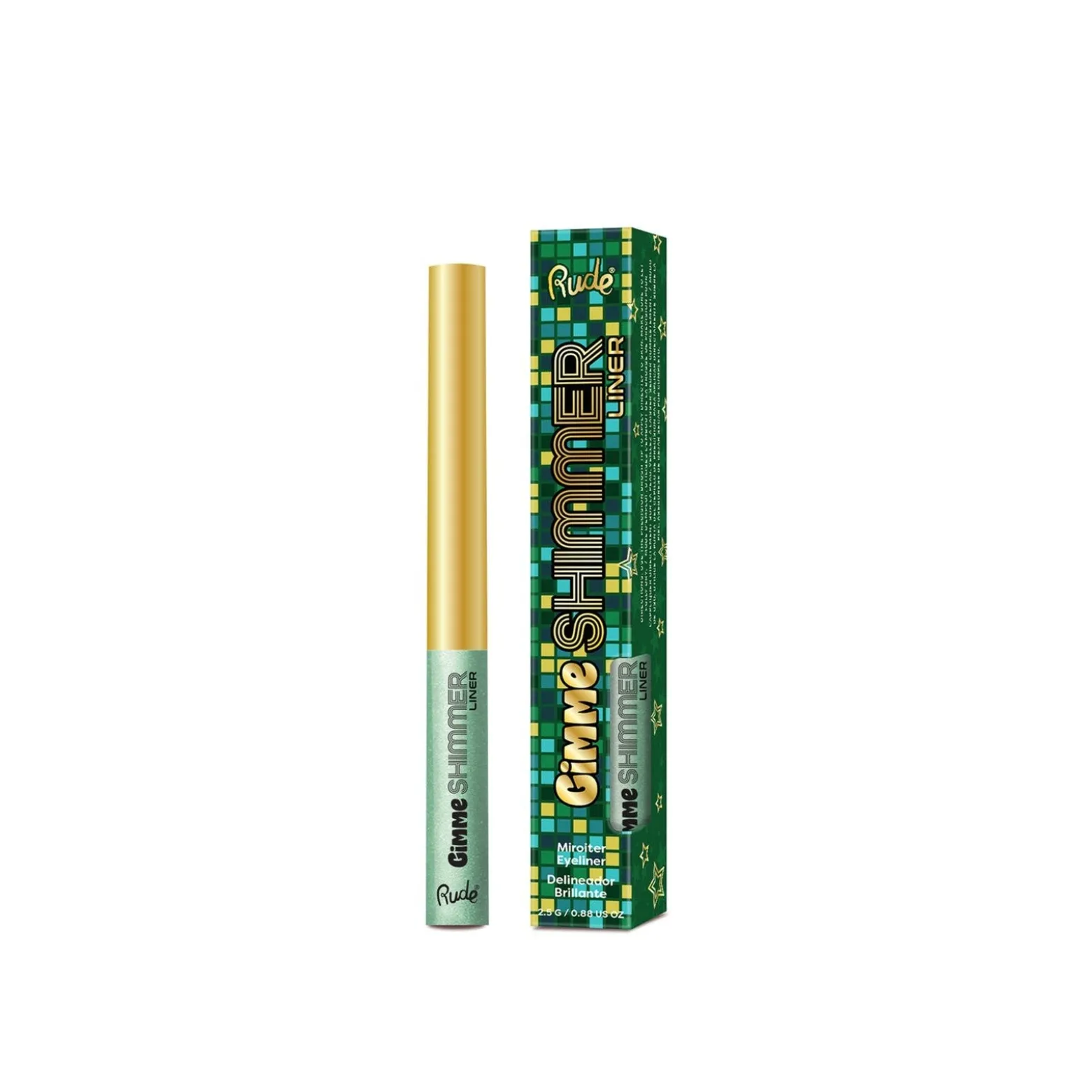 Rude Cosmetics Gimme Shimmer Liner Emerald 2.5g (0.88oz)