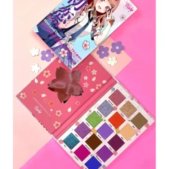 Rude Cosmetics Manga Collection Pressed Pigments & Shadows Palette First Love Diary