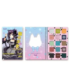Rude Cosmetics Manga Collection Pressed Pigments & Shadows Palette Cat Girl Chronicles
