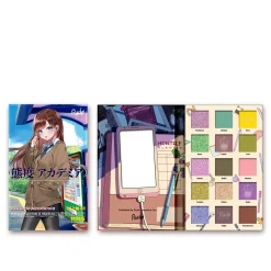 Rude Cosmetics Manga Collection Pressed Pigments & Shadows Palette Attitude Academia