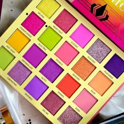 Rude Cosmetics The Roaring 20's Eyeshadow Palette Neons