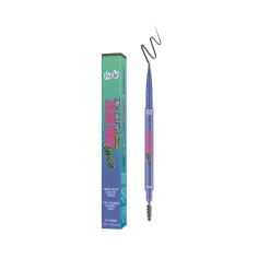 Rude Cosmetics Ultimate Brow Artist Ultra Fine Slanted Pencil + Brush Taupe 0.04g (0.0014oz)