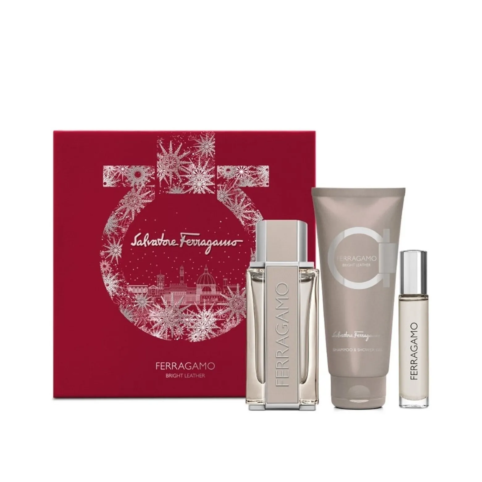 Salvatore Ferragamo Bright Leather Eau de Toilette 100ml Gift Set