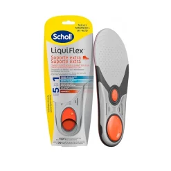 Scholl LiquiFlex 5-In-1 Extra Support Insoles L x2