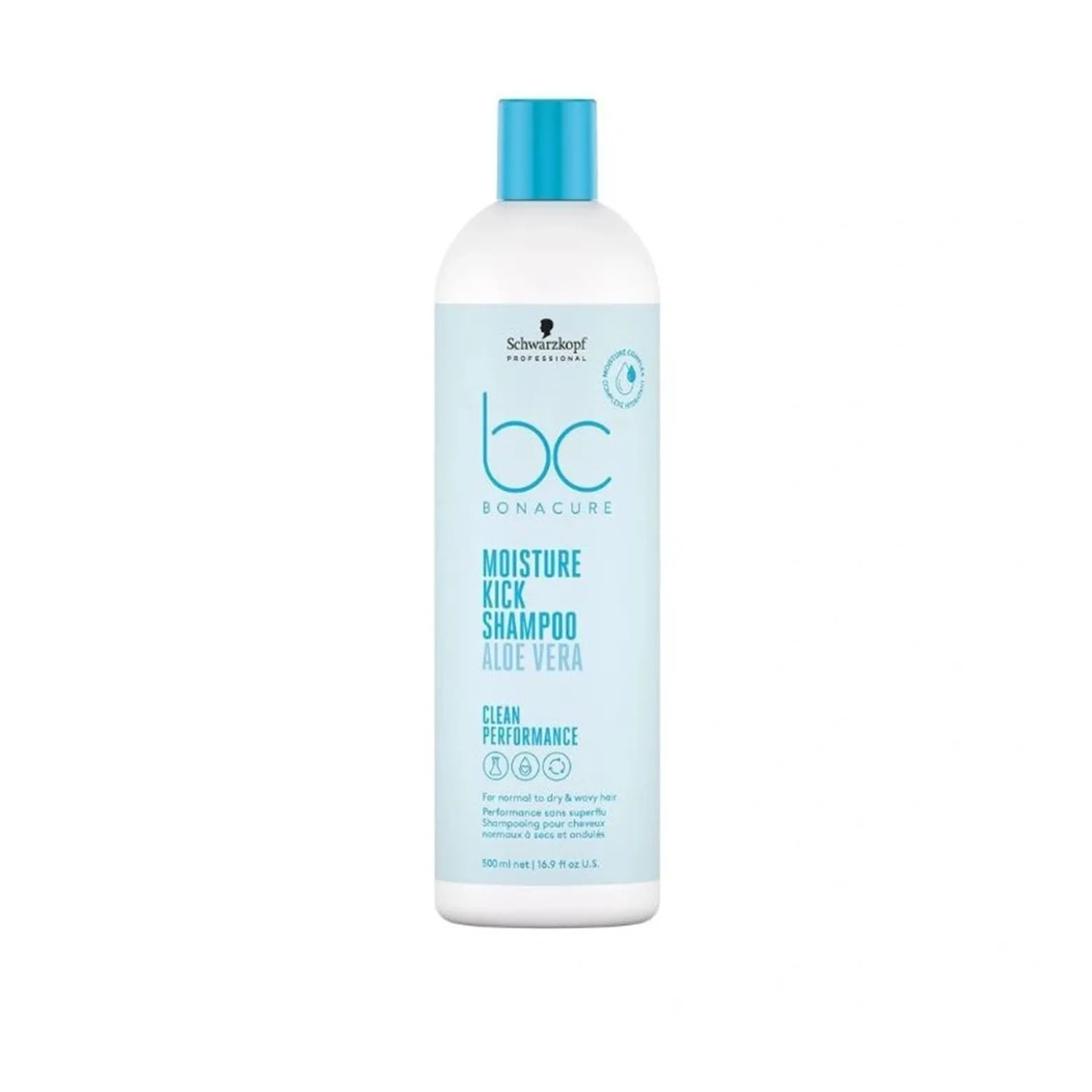 Schwarzkopf BC Moisture Kick Aloe Vera Shampoo 500ml (16.9floz)