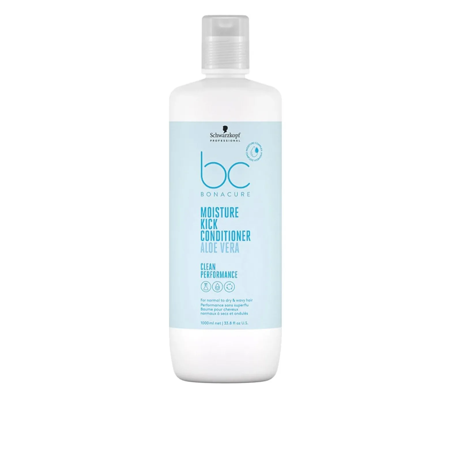Schwarzkopf BC Moisture Kick Aloe Vera Conditioner 1L (33.8floz)