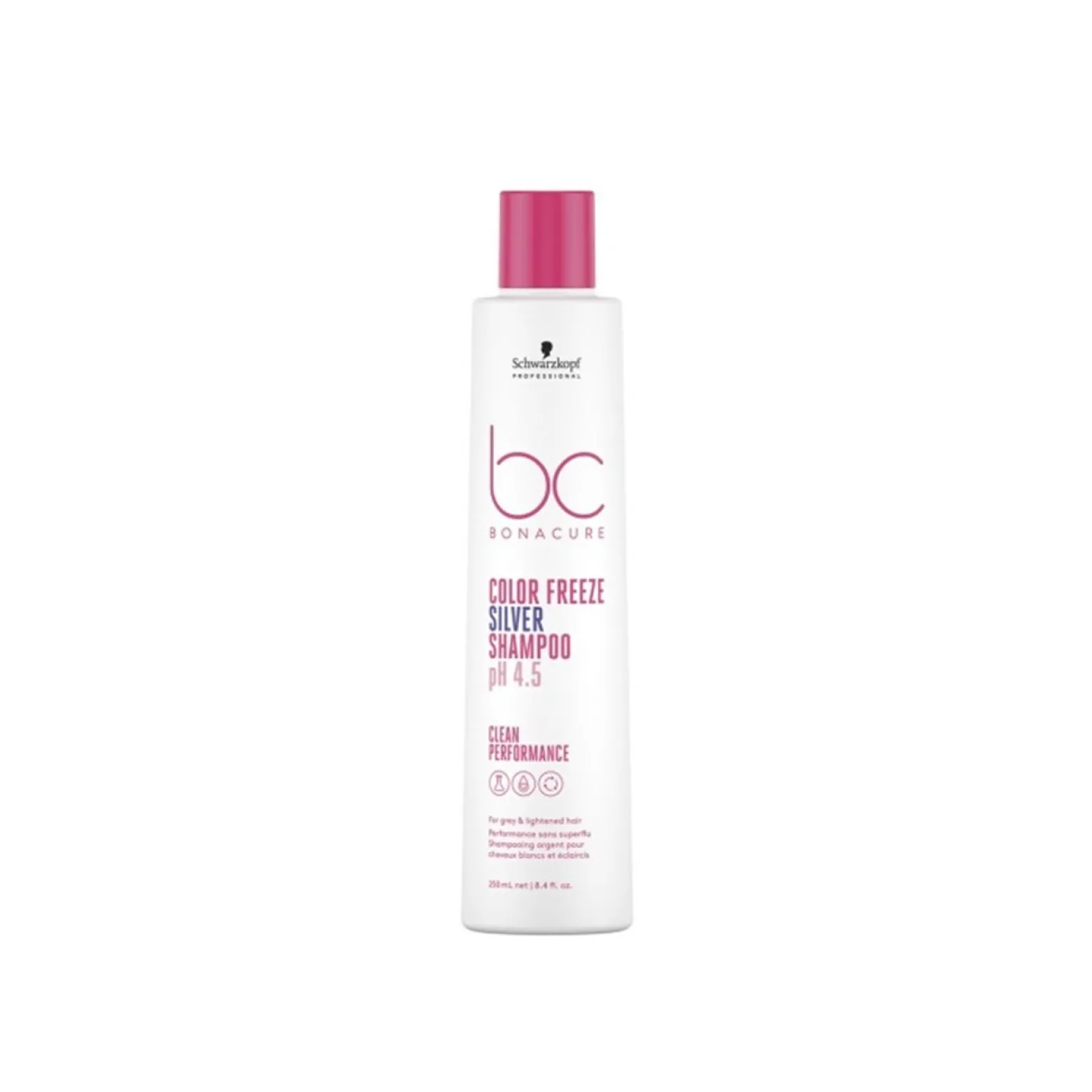 Schwarzkopf BC pH 4.5 Color Freeze Silver Shampoo 250ml (8.45fl oz)