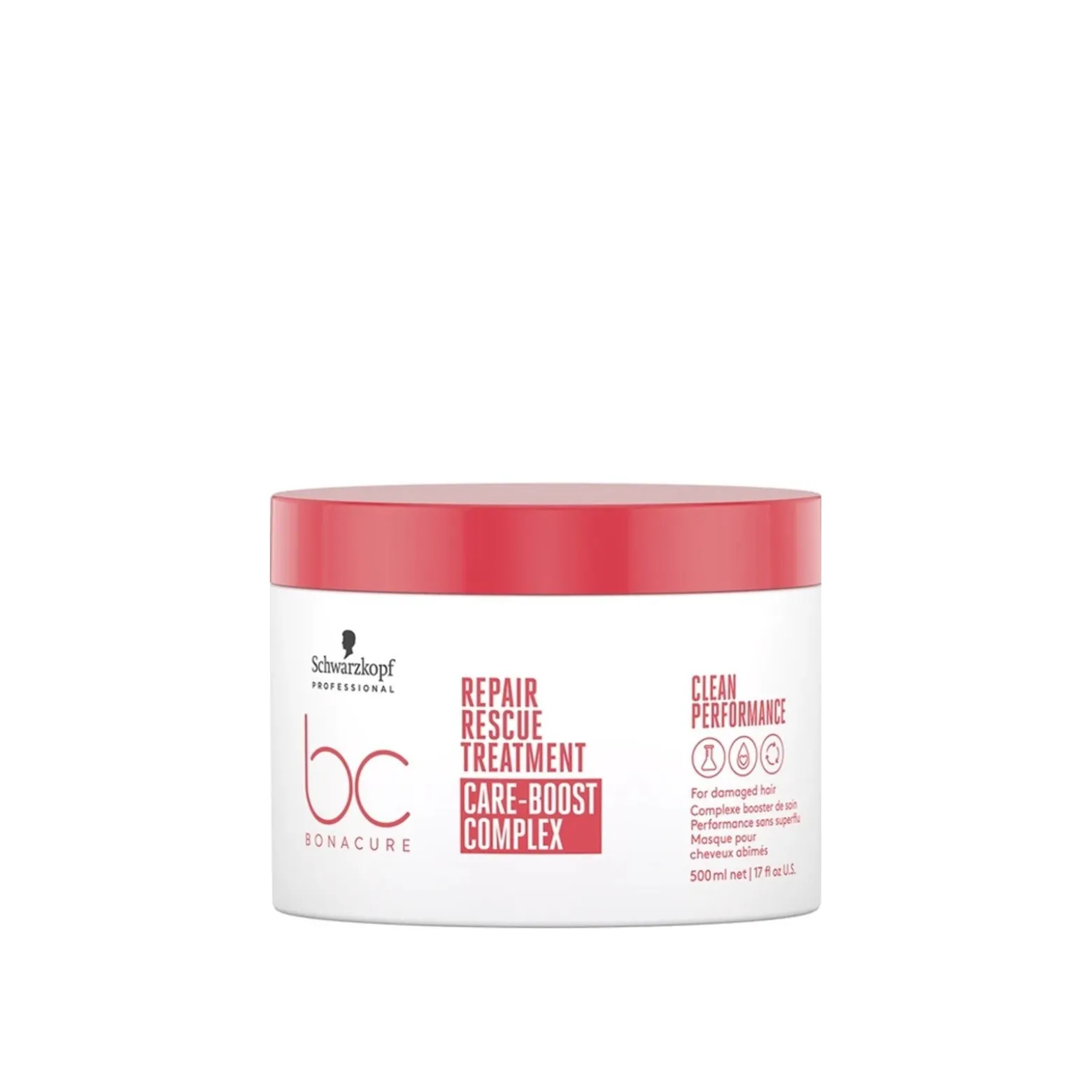 Schwarzkopf BC Repair Rescue Arginine Treatment Mask Damaged Hair 500ml (16.91fl oz)