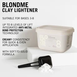 Schwarzkopf BLONDME Clay Lightener 8 350g (12.34oz)