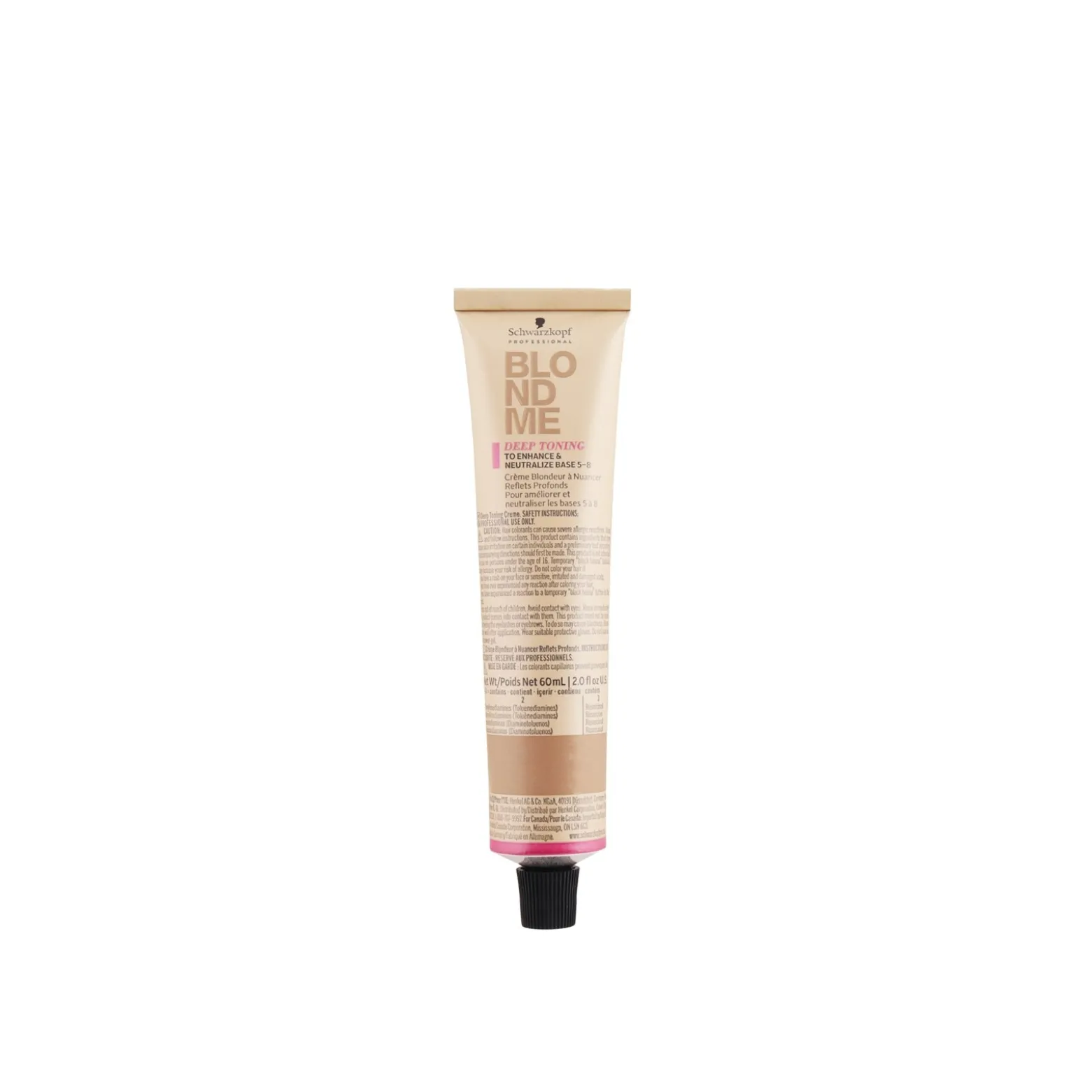 Schwarzkopf BLONDME Deep Toning Creme DT-Deep Chestnut 60ml (2.0 fl oz)