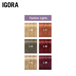 Schwarzkopf Igora Royal Fashion Lights Permanent Highlight Color Creme L-44 Beige Extra 60ml (2.02floz)