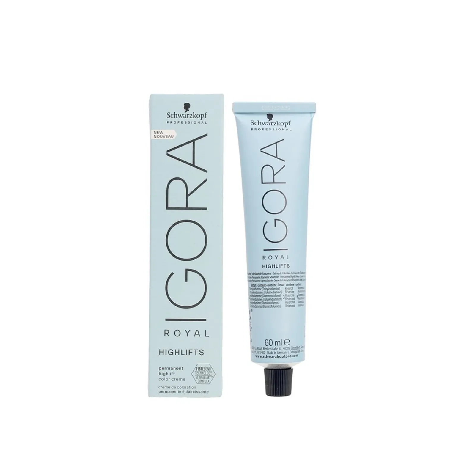 Schwarzkopf Igora Royal Highlifts Permanent Highlift Color Creme 12-0 Special Blonde Natural 60ml (2.02 fl oz)