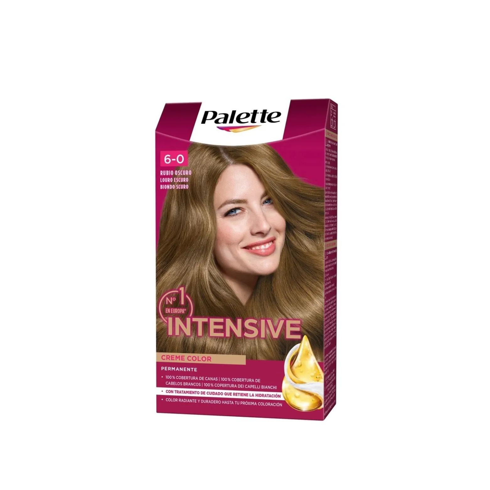 Schwarzkopf Palette Intensive Creme Color Permanent Hair Dye 6 Dark Blonde