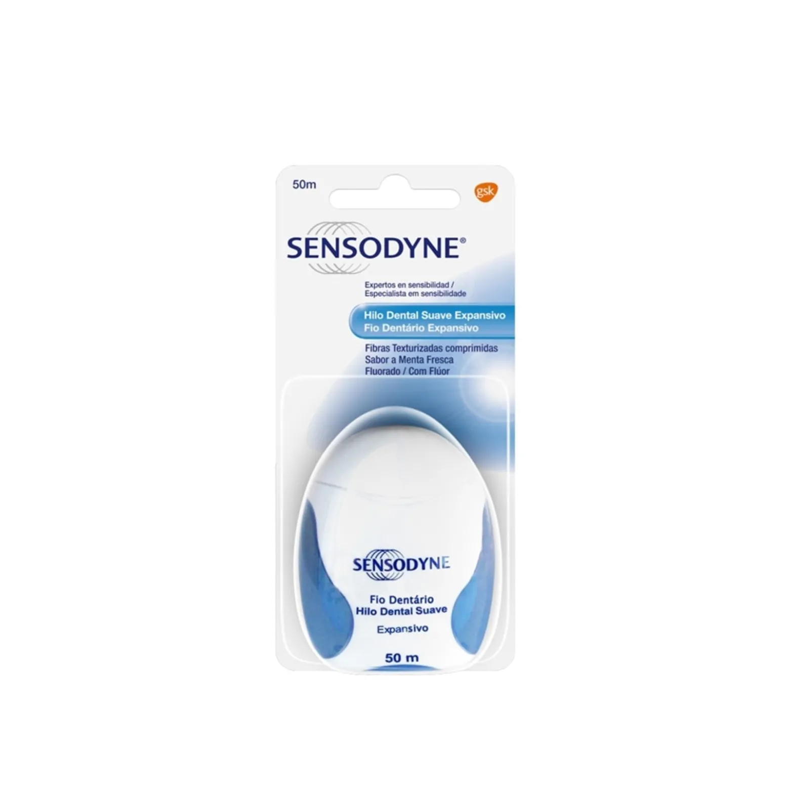 Sensodyne Smooth Expansive Dental Floss Fresh Mint 50m (54.6 yd)