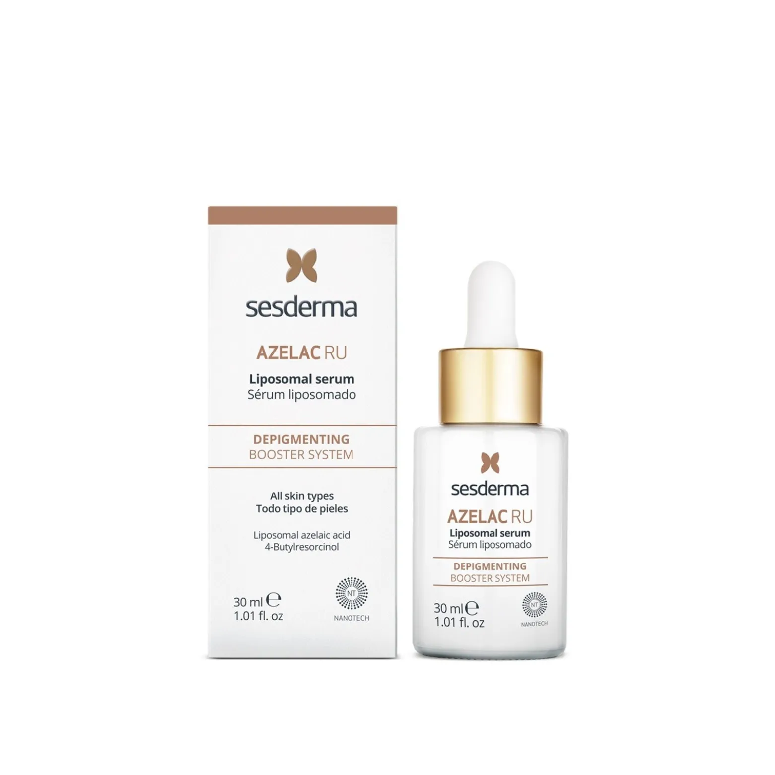 Sesderma Azelac RU Liposomal Serum Depigmenting Booster System Dark Spots 30ml (1.01fl oz)