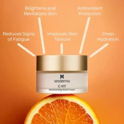 Sesderma C-Vit Moisturizing Facial Cream Vitamin C 50ml (1.69fl oz)