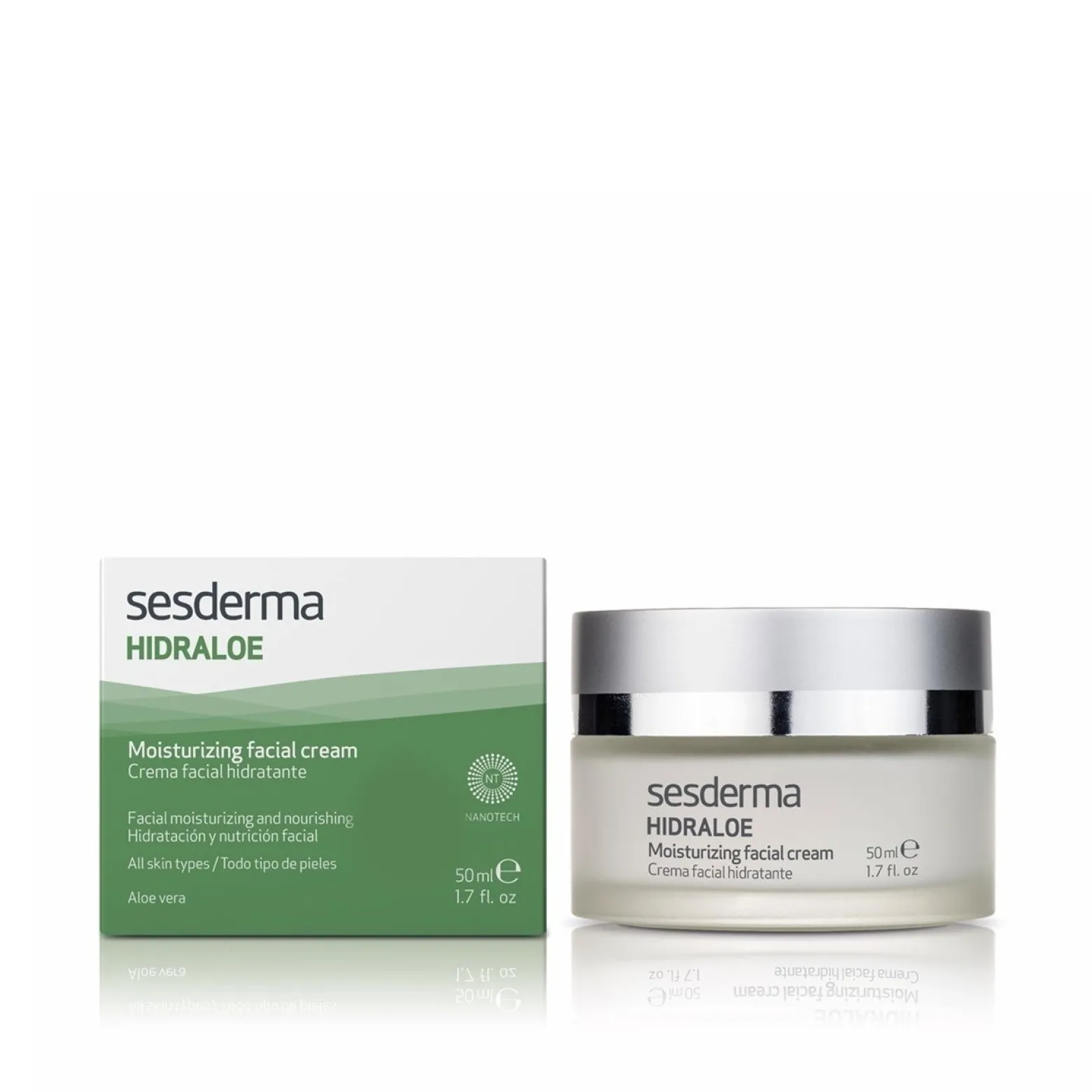 Sesderma Hidraloe Moisturizing Facial Cream 50ml (1.69fl oz)