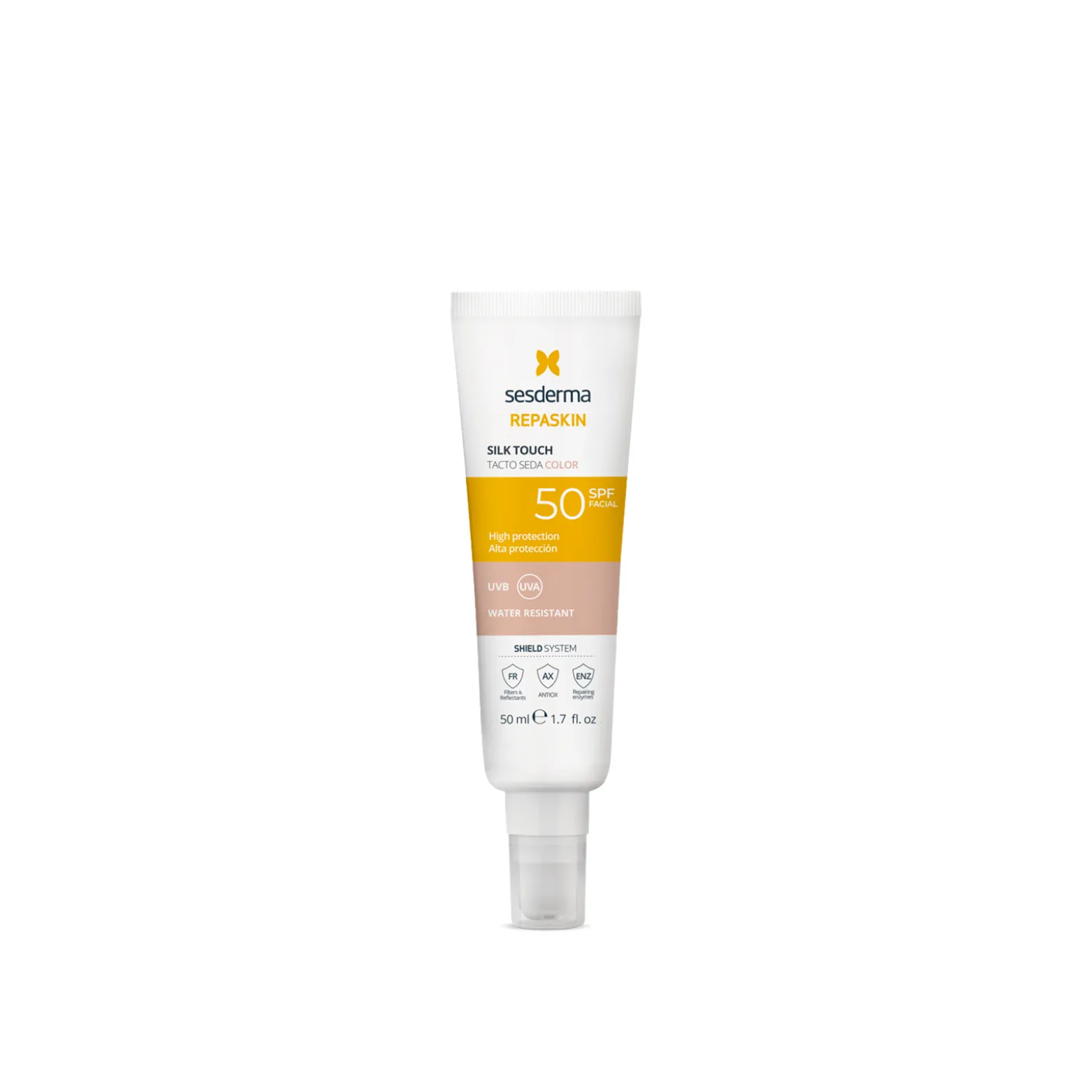 Sesderma Repaskin Silk Touch Color Facial Sunscreen SPF50 50ml (1.7floz)