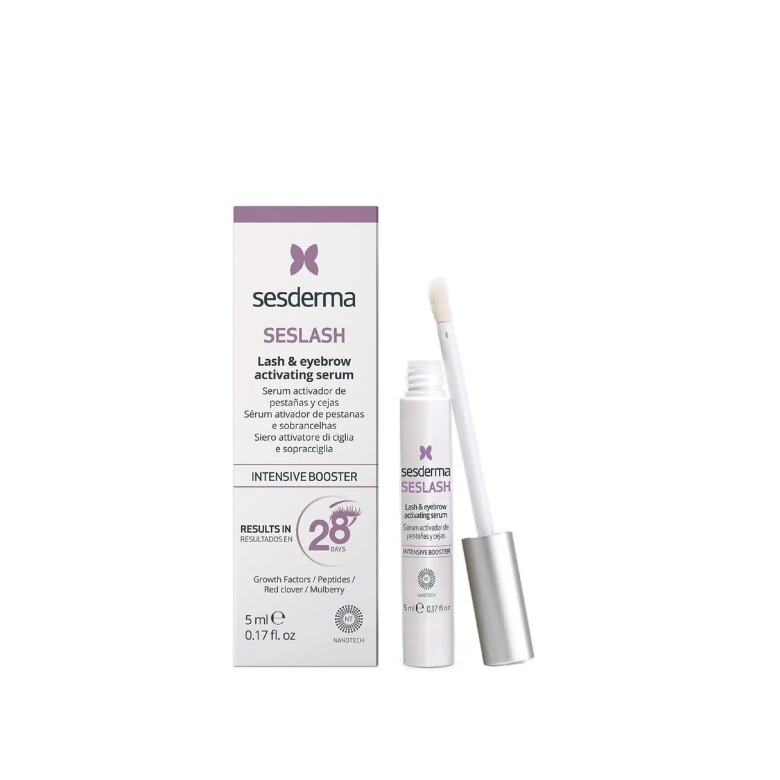 Sesderma Seslash Lash & Eyebrow Growth Booster 28 Days 5ml (0.17fl oz)