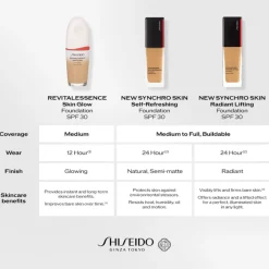 Shiseido Synchro Skin Radiant Lifting Foundation SPF30 160 Shell 30ml (1.2floz)