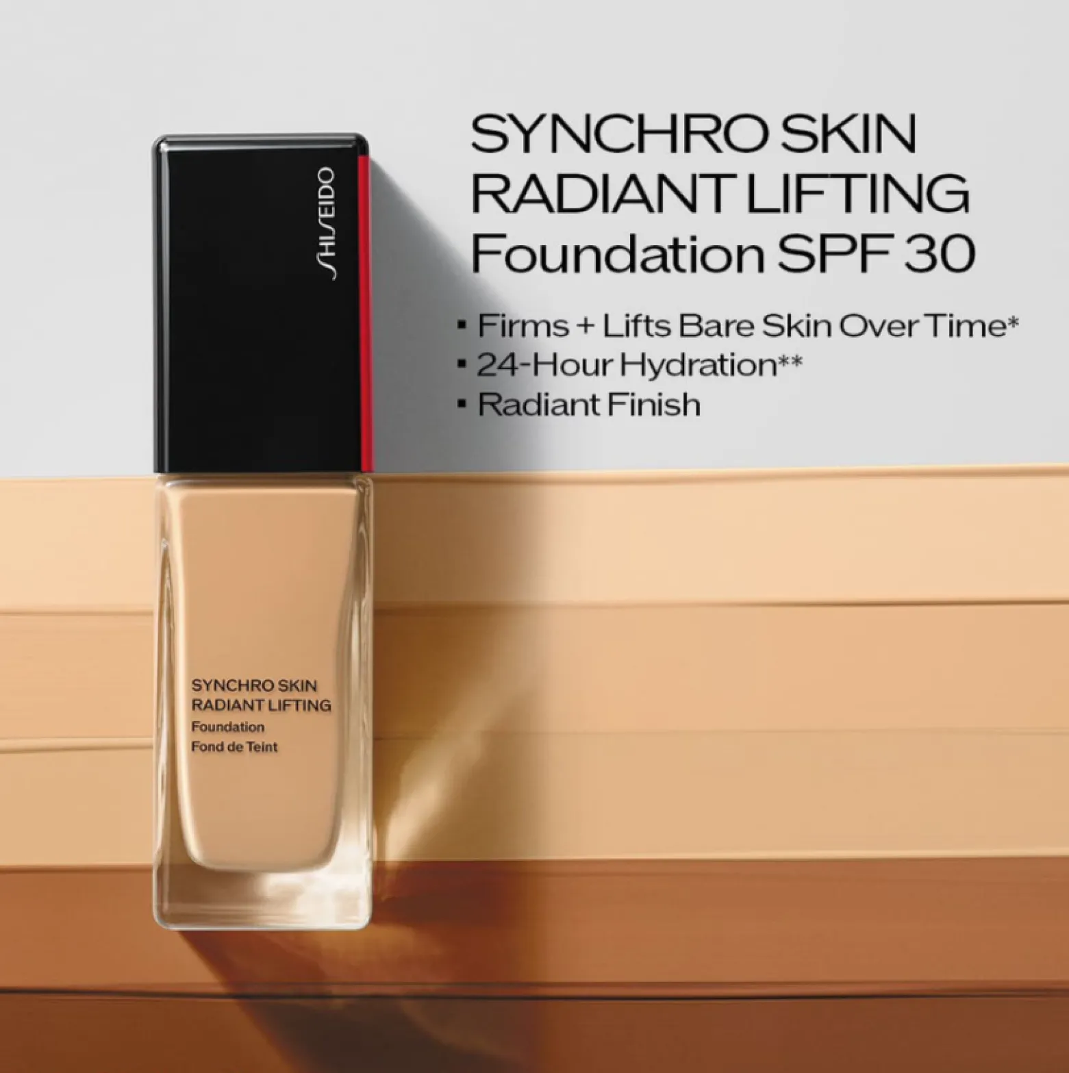 Shiseido Synchro Skin Radiant Lifting Foundation SPF30 420 Bronze 30ml (1.2floz)