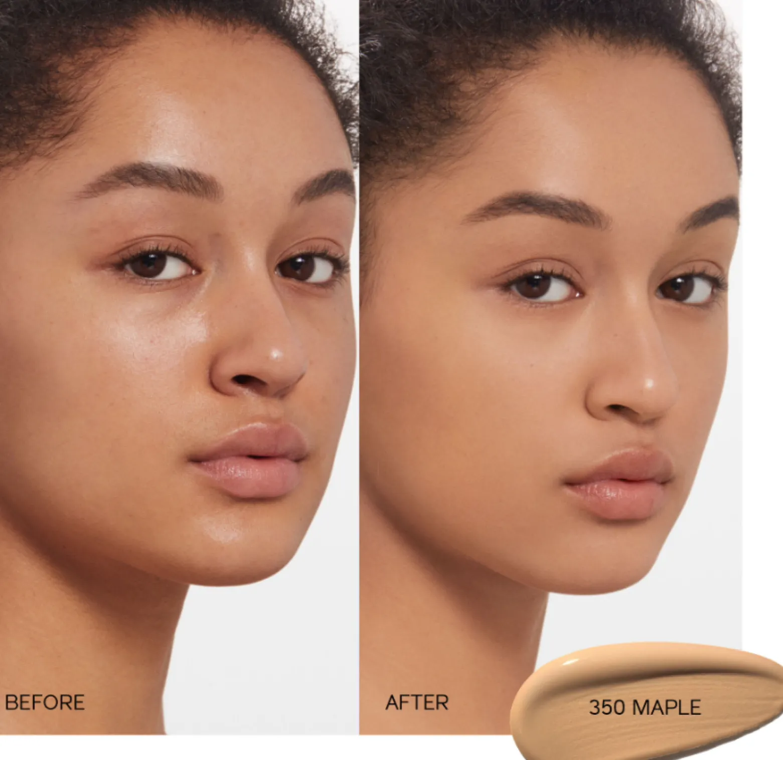 Shiseido Synchro Skin Self-Refreshing Foundation SPF30 350 Maple 30ml (1.2floz)
