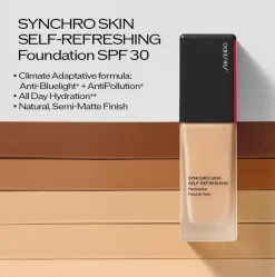 Shiseido Synchro Skin Self-Refreshing Foundation SPF30 340 Oak 30ml (1.2floz)