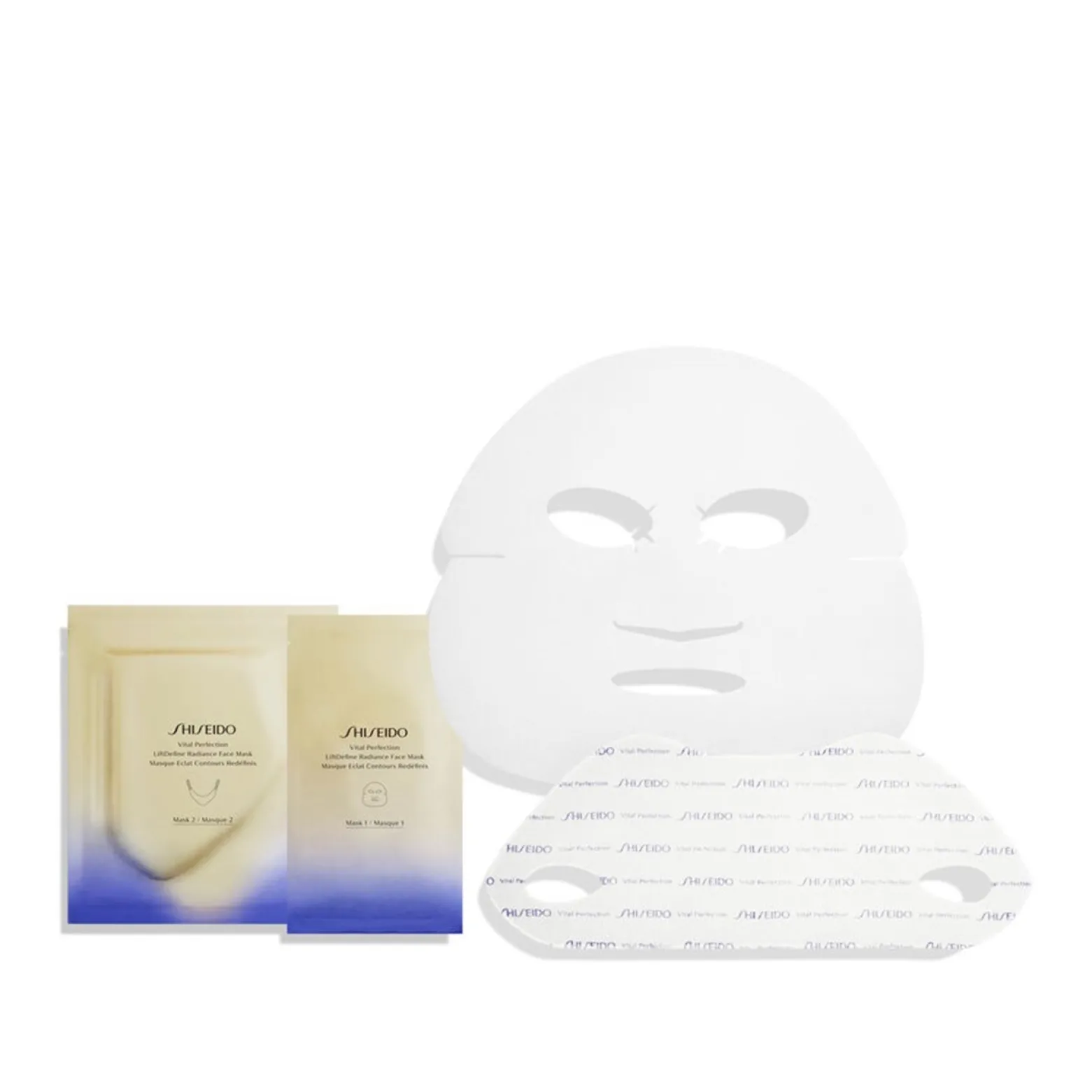 Shiseido Vital Perfection LiftDefine Radiance Face Sheet Mask 2x6