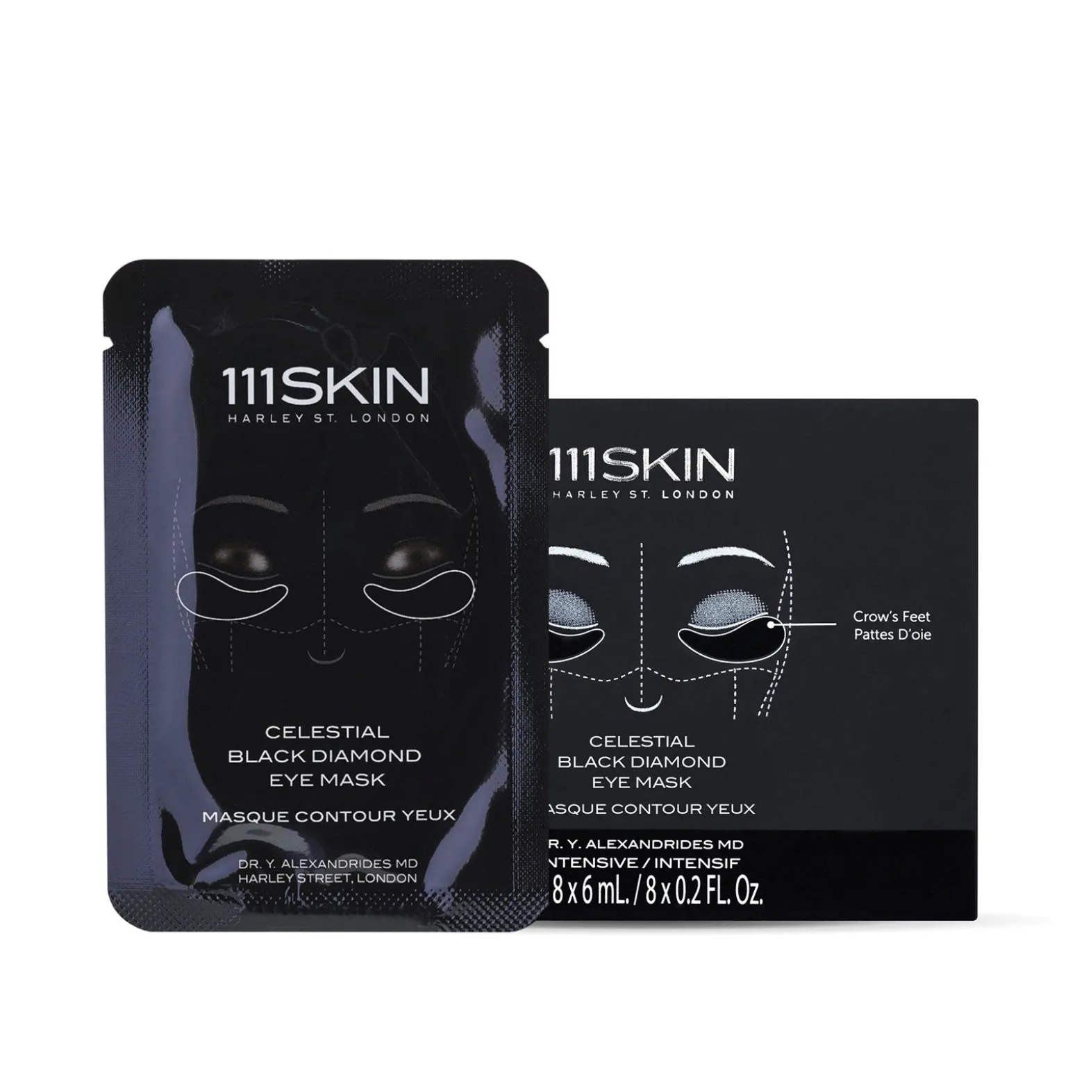 111SKIN Celestial Black Diamond Eye Mask 6ml x8 (0.2floz x8)