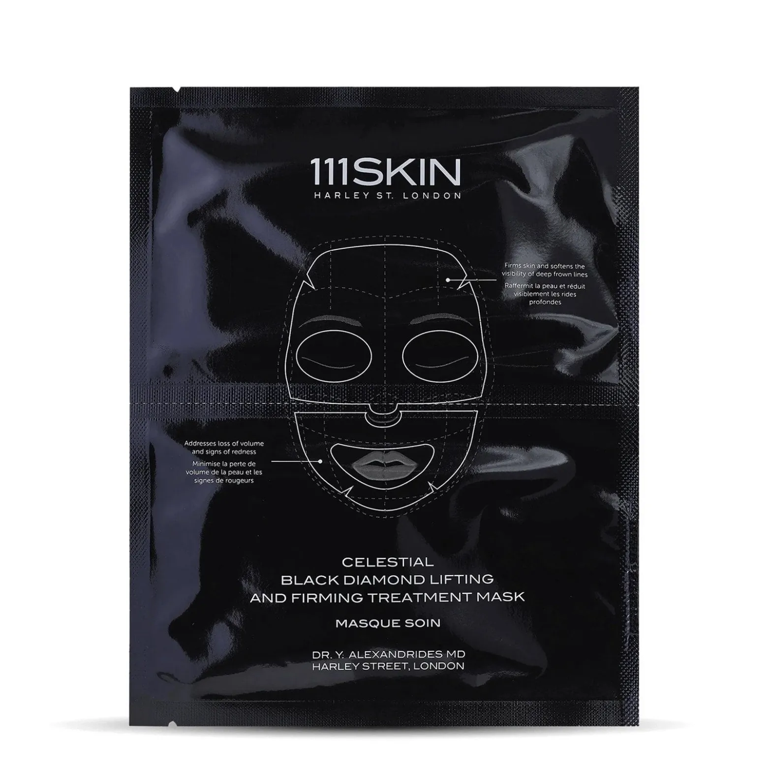111Skin Celestial Black Diamond Lifting and Firming Treatment Mask 5x31ml (5x1.04floz)