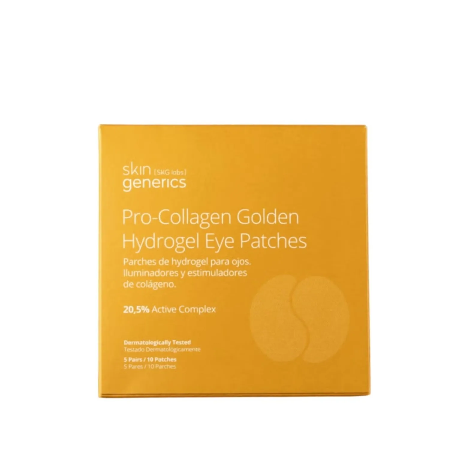 Skin Generics Pro-Collagen Golden Hydrogel Eye Patches x5 Pairs