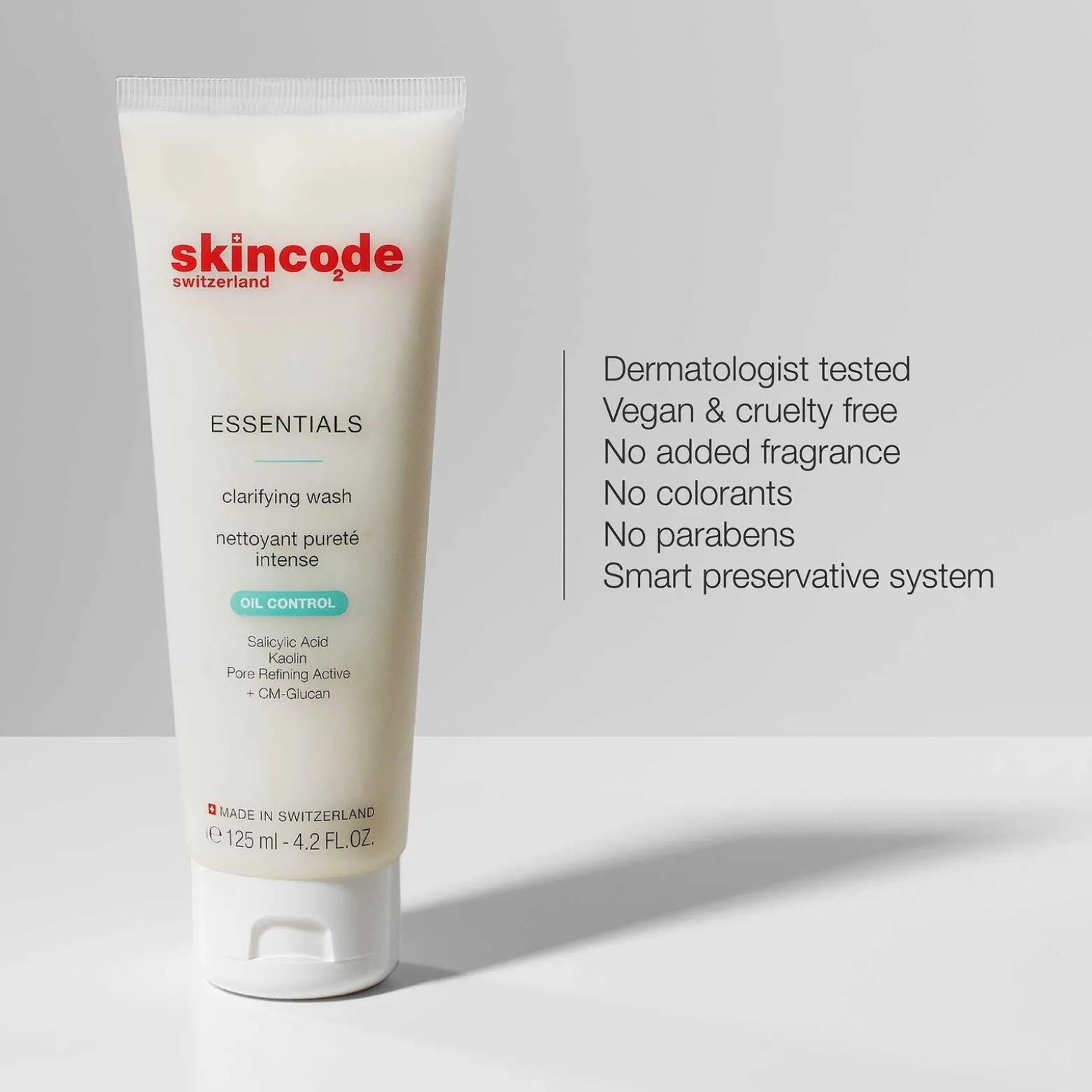 Skincode Essentials Oil Control Clarifying Wash 125ml (4.2floz)