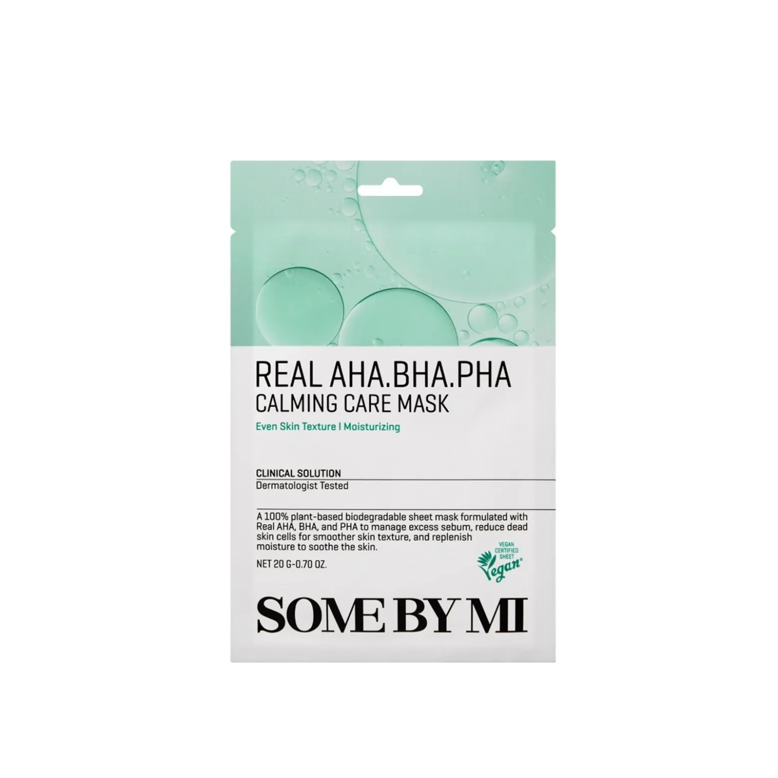 Some By Mi Real AHA-BHA-PHA Calming Care Mask 20g (0.70oz)