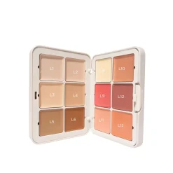 SOSU Cosmetics Complete Canvas Cream Complexion Palette Light (0.93oz)