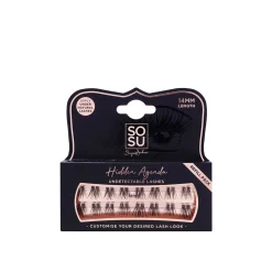 SOSU Cosmetics Hidden Agenda Undetectable Lashes Original Refill Black 14mm x16